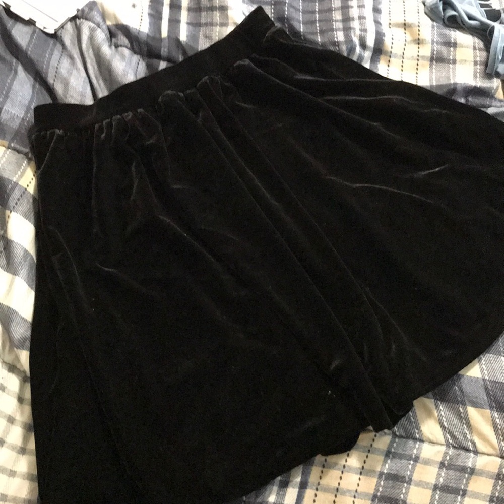 Velour Skirt